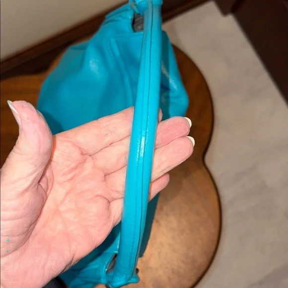 Marc JacobsSatchelshoulder/Crossbody bagleatherturquoise Brass Hardware